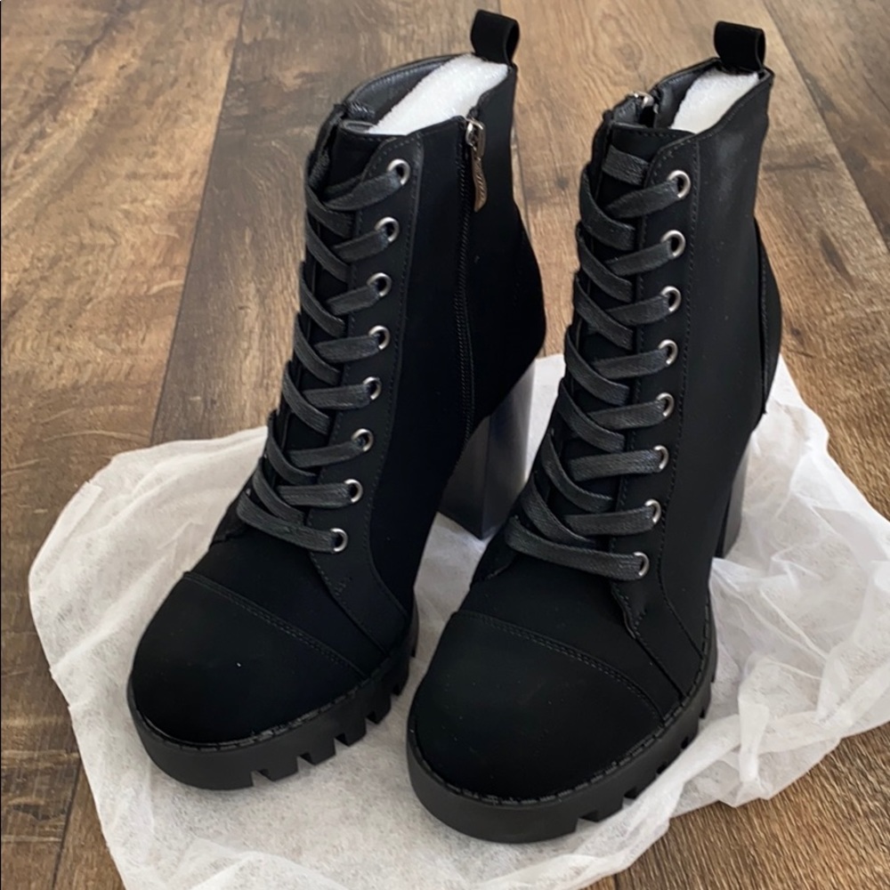 Block Heel Booties